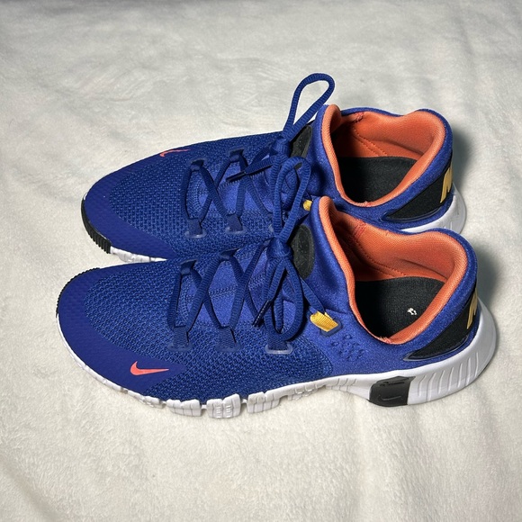Nike Other - Nike Free Metcon 4 Deep Royal Blue Magic Ember